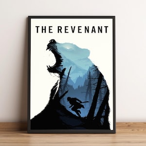 The Revenant Poster, Movie Print, Wall Art, Home Decor, Gift for Film Fans