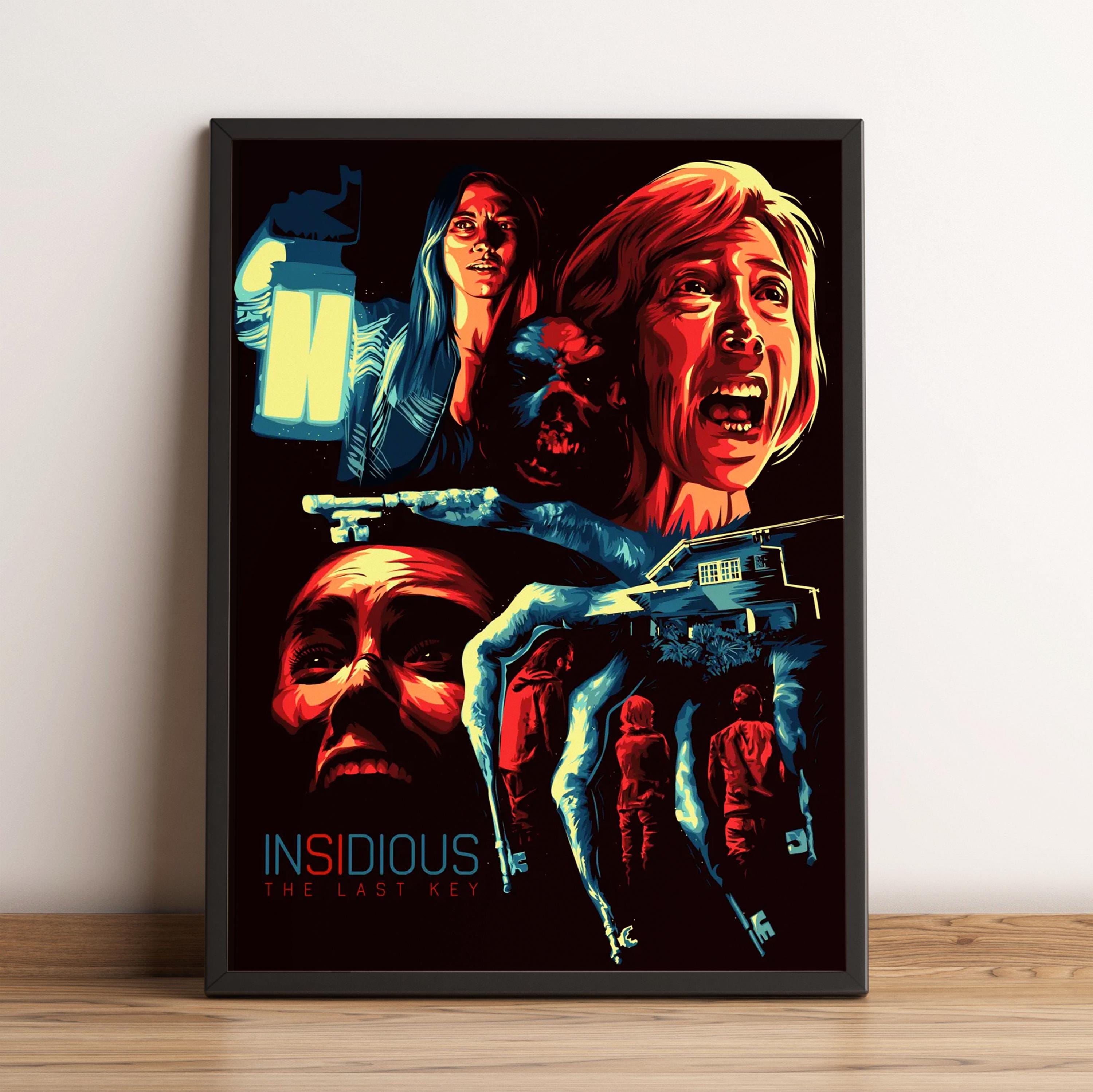 インシディアス 最後の鍵 ポスター、映画プリント、ウォールアート、ホームデコレーション、映画ファンへのギフト - Etsy 日本, image size:3000x2998