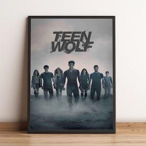 Teen Wolf Poster, TV Series Print, Wall Art, Home Decor, Gift for TV Show Fans