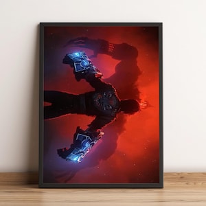 Arcane seizoen 2 poster, tv-serie print, kunst aan de muur, woondecoratie, cadeau voor tv-showfans #2