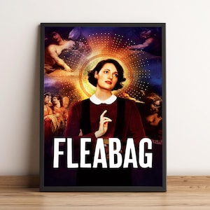 Poster Fleabag, stampa serie TV, arte murale, arredamento per la casa, regalo per fan di serie TV n. 2