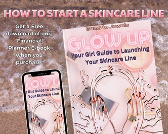 How to Start a Skincare Line E-Book