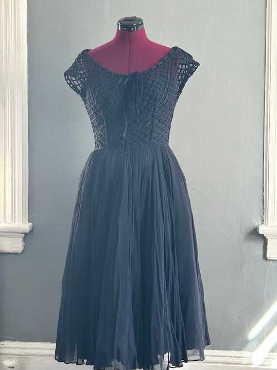 Gorgeous vintage cocktail dress | 1950s | Custom D