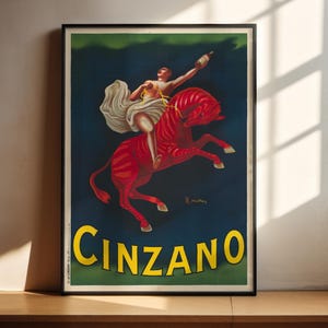 Cartel publicitario vintage de vermut realizado por Leonetto Cappiello
