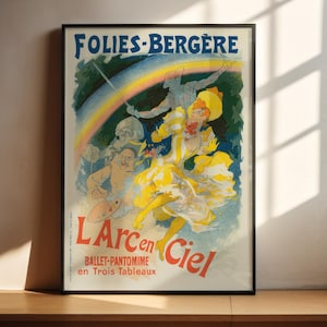 Folies Bergere L'arc En Ciel 1896 di Jules Chéret