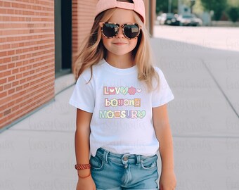 Bambin, très apprécié, t-shirt assorti pour jeune et adulte, vêtements chrétiens pour enfants, lettres rétro, t-shirt en jersey fin pour tout-petit