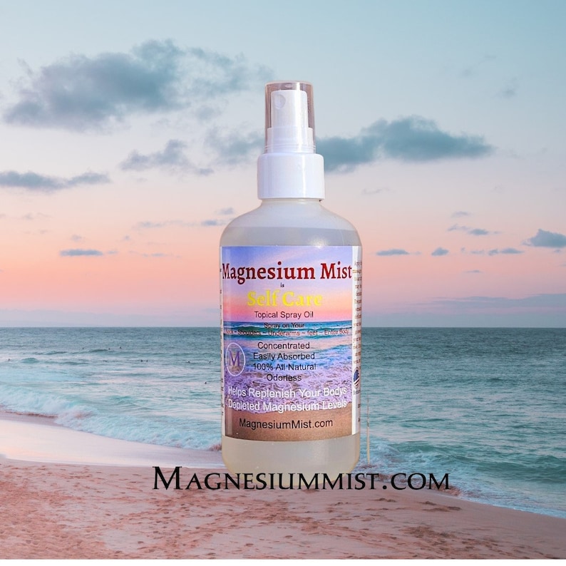 8oz Magnesium Mist Spray Oil Magnesium Chloride Care Routine Spa