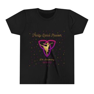 Trinity Dance Prosser 20th anniversary Kids t-shirt