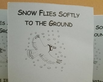 La nieve vuela suavemente al suelo - 8 poemas de invierno