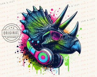 Dinosaurier Aquarell Sublimation, Dinosaurier Geburtstag Png, Dino Kunst, Dinosaurier Grafiken, Shirts für Kinder, Kinder-Shirt Designs, Dinosaurier Png, DTF