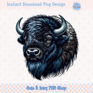 Cabeza de bisonte occidental (Png), diseños para el Día del Padre, gráficos campestres, bisonte rústico (Png), gráficos de camisas para hombre, clipart de búfalo vintage (Png) de vida silvestre