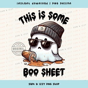 Süßer Geist Png, lustiger Geist Png, Geist-Shirt-Design, lustige Halloween Cliparts, süßer Geist Png, gruseliger Png, DTF