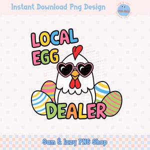 Lokaler Eierhändler PNG Lustiges Huhn Clipart Huhn Mama Png, verrückte Huhn Dame Sublimation Lustige Ostern Hemd Bauernhaus Huhn Liebhaber DTF