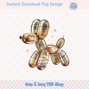 Momia con globo y perro (Png), Clipart de animales con globos de Halloween, Gráficos de telaraña, Sublimación espeluznante y adorable, Camiseta de Halloween para niños (Png), DTF