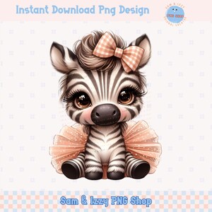 Carino tutù primaverile zebra png, design di sublimazione di decorazioni primaverili safari, grafica estiva per bambini nella giungla, amante della zebra floreale png, maglietta zebra per bambini