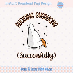 Funny Introvert Antisocial Png Sublimation Designs Cute Silly Goose Trendy Popular Png Goose Viral Shirt Graphics Mental Health Sticker Png