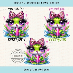 Cute frog Png, Funny Frog Png, Sarcastic Png, Leopard Print, Bougie Png, Boujee Png, Frog Shirt Designs, Trendy Frog Png, Frog Png, Tumbler
