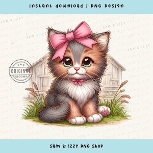 Chaton Mignon Png, Chat Rose, Western Png, Filles De La Campagne Png