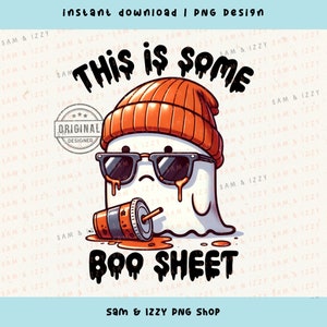 Süßer Geist Png, lustiger Geist Png, Geist-Shirt-Design, lustige Halloween Cliparts, süßer Geist Png, gruseliger Png, DTF