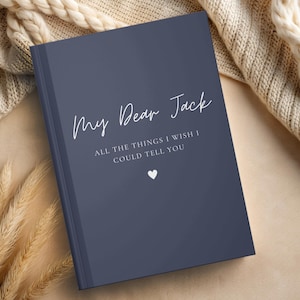 Personalised Grief Journal - Custom Memorial Keepsake for Loss of Loved One - Custom Remembrance Book - Healing Notebook for Reflection