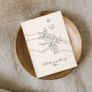 Anticipating You, Pregnancy Journal, Expecting a Baby, Pregnant Mother Gift, New Mom Gift, Expectant Mom Gift, New Born Baby Keepsake