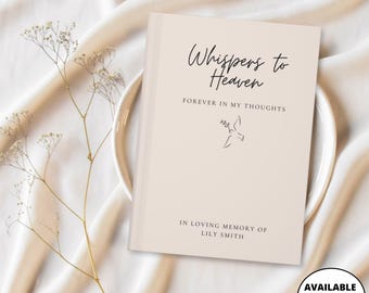 Diario del lutto per la perdita di madre e padre, regalo di condoglianze per il lutto, regalo in memoria, ricordo della perdita di un figlio, regalo per il lutto, quaderno commemorativo