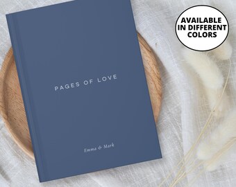Personalisiertes Paar Name Journal, Jahrestag Geschenk für ihn, Benutzerdefinierte Liebe Andenken, Benutzerdefinierte Paar Geschenk, Benutzerdefinierte Geschenk für Ihn, Verlobungsgeschenk