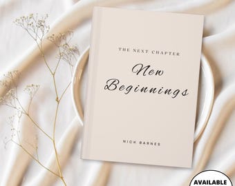 Retirement Gift, New Job Gift, Going Away Gift, New Beginnings Journal, Next Chapter Notebook, Colleague Gift, Daughter Moving Away Book