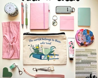 Mystery Bookish Bundle - 17 Item Stationery Set for Book Lovers - Journaling & Bookish Accessories