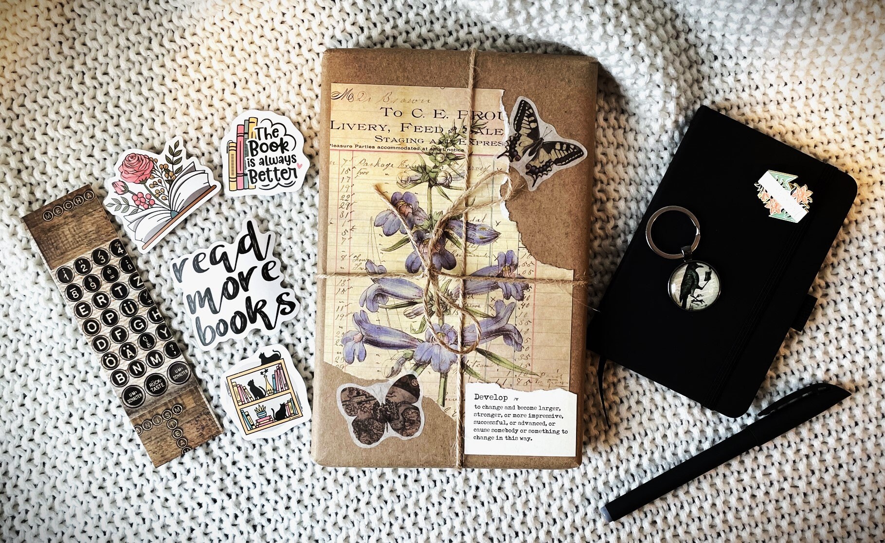 Blind Date With a Book Romance Novel Surprise, Mystery Book & Bookish