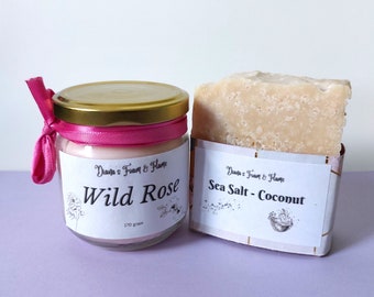 Wild Rose + Sea Salt Bar