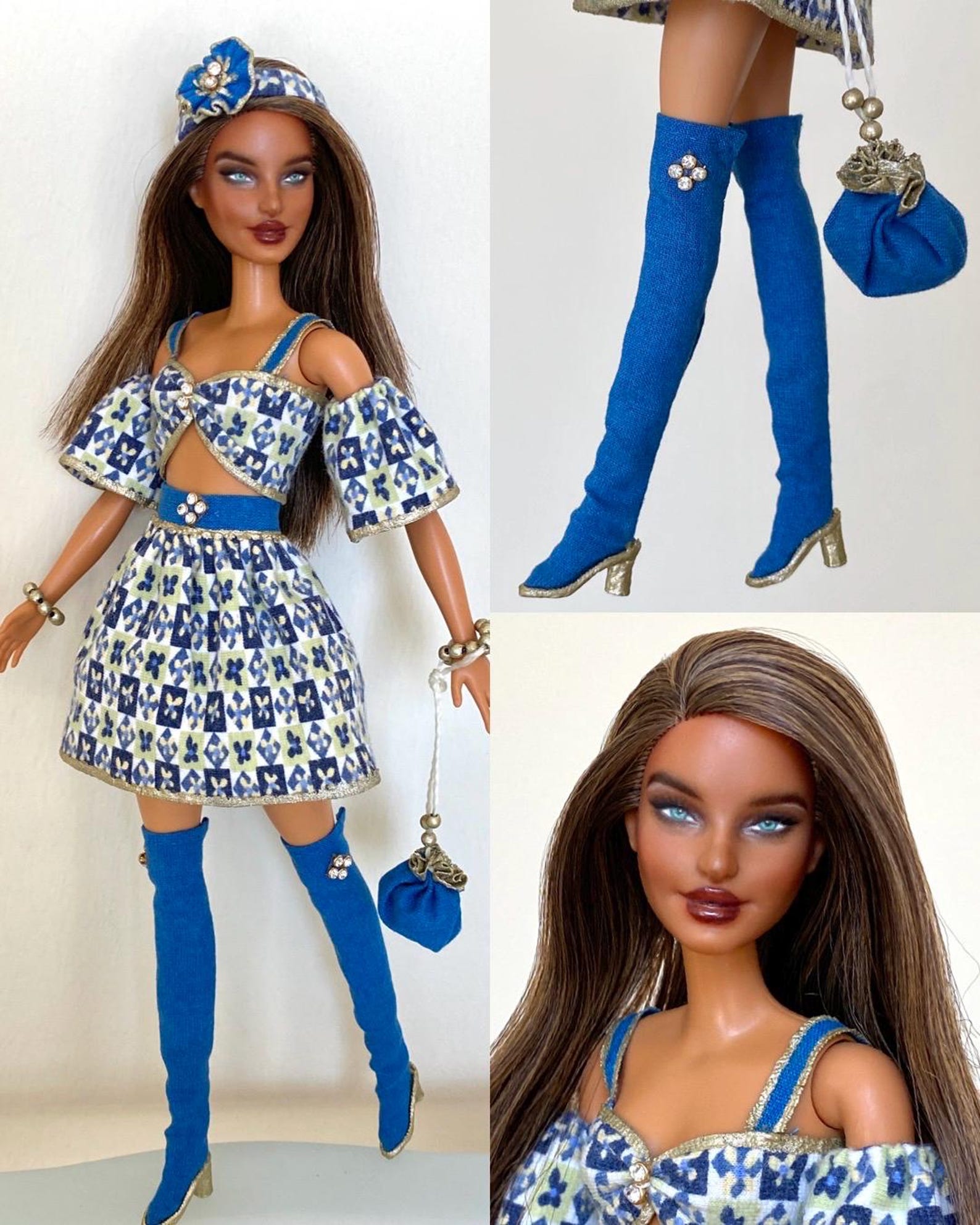 Barbie Collector Collection Doll Madonna Ooak Repaint