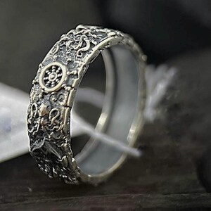 SILVER925 ANCHOR HOOK DESIGN RING/シルバー