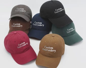 Gorra bordada personalizada, gorra de béisbol con texto vintage, texto personalizado, gorra con frase genial, gorra de camionero personalizada, regalo personalizado, gorra personalizada para mamá y papá.