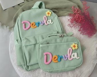 Personalized Kids School Bag with Name, Custom Toddler Backpack, Preschool Backpack for Boys Girls, Children’s Book Bag Gift, Birthday Gift