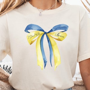 I Stand With Ukraine Shirt Support Ukraine Pro Ukraine Shirt Ukraine Flag Tee Slava Ukraini Shirt Safe Ukraine Shirt Ukrainian Patriotic