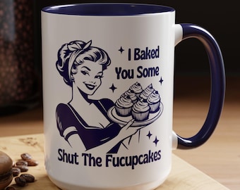 Funny Baking Lover Coffee Mug: Sarcastic Baker Gift