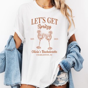 Comfort Colors Aperol Spritz Shirt: Bachelorette Party Girls Trip Tee