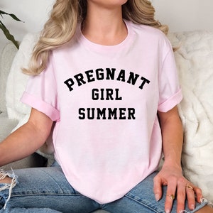 Koszulka letnia dla ciężarnej dziewczyny Koszulka z informacją o ciąży na plaży Prezent na baby shower w mojej erze ciąży Koszulka dla nowej mamy Prezent dla dziewczynki i chłopca Koszulka dla mamy