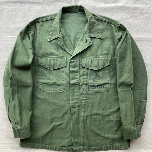 "Pit22 ""Vintage 1960er USMC P58 Service Shirt Größe M"