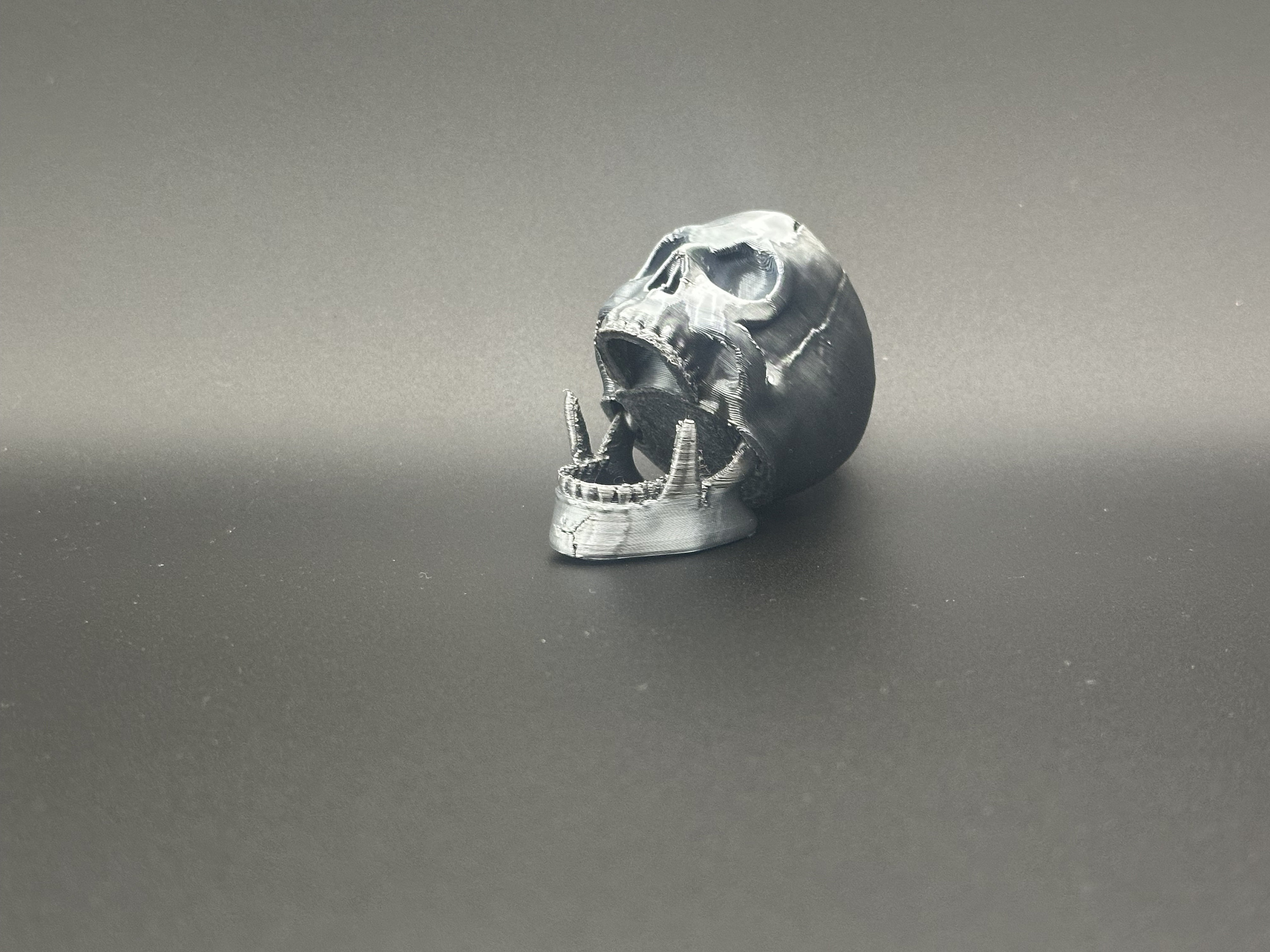 Skull Keychain - Articulated - Etsy