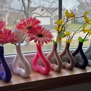 Heart Vase (Heart Home Decor, Heart, Gift)