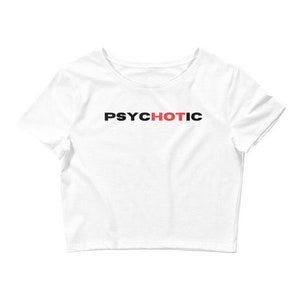 Psychotic Y2k Graphic Baby Tee