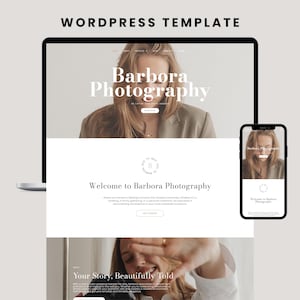 Plantilla Elementor Pro para WordPress: Plantilla de sitio web minimalista y elegante para emprendedores, proveedores de servicios y creativos.
