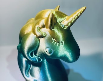 Einhorn Spardose  3D Gedruckt