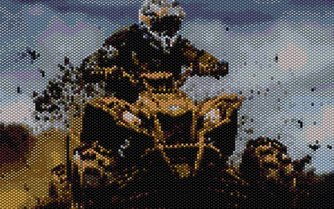 Mud-splattered ATV Adventure Bead Pattern Digital Download - Etsy