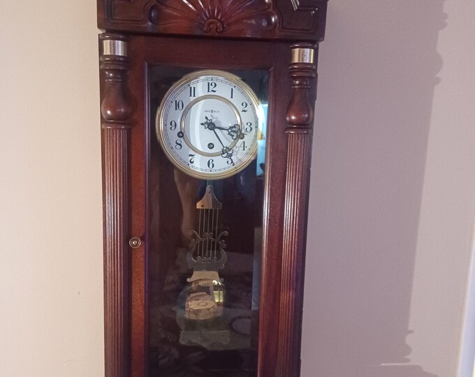 Valentines Sale! Howard Miller Triple Chime Jennison Wall Clock - Model ...
