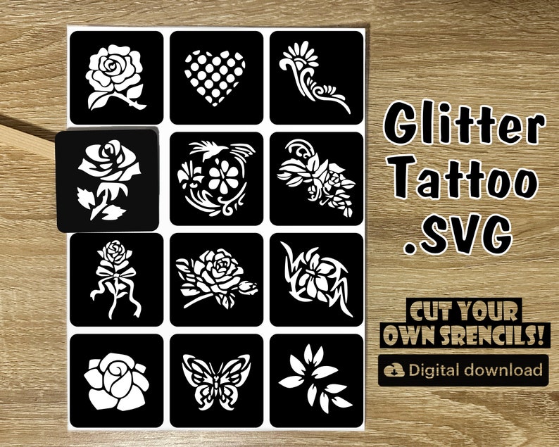 Illustration of Such As Stencils