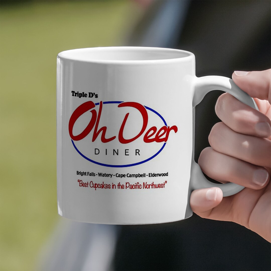 Triple D'S Oh Deer Diner Coffee Classic Mug Unique and Quirky Design