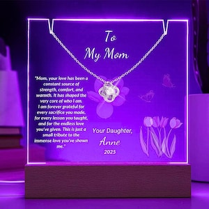 Andenken Acryl Bundle herzliches Geschenk für Mama, Geburtstag des Muttertagsgeschenks, Geschenk für Frau